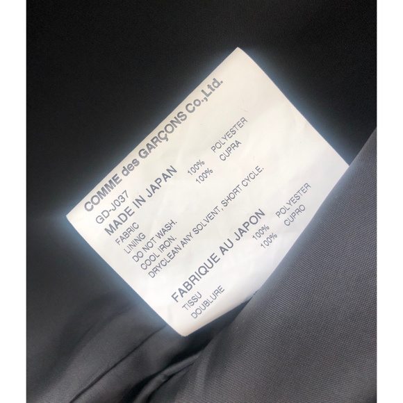 Comme Des Garcons Satin Blazer - Picture 4 of 8